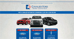 Desktop Screenshot of cavalierford.com